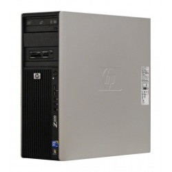 Workstation HP Z400, Intel Quad Core Xeon W3580 3.33 Ghz, 8 GB DDR3 ECC, 250 GB HDD SATA, DVD, Placa grafica nVidia Quadro NVS