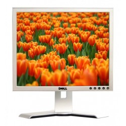 Monitor 17 inch LCD DELL 1707FP, Silver & Black, Garantie pe Viata