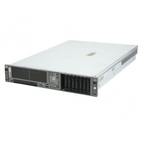 Server HP DL380 G5, Rackabil 2U, 2 Procesoare Intel Quad Core Xeon E5345 2.33 GHz, 4 GB DDR2 ECC FB, DVD-CDRW