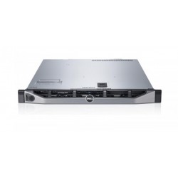 Server DELL PowerEdge R320, Rackabil 1U, Procesor Intel Quad Core Xeon E5-1410 2.8 GHz, 8 GB DDR3, 4 x 500 GB HDD SATA, DVD-ROM,