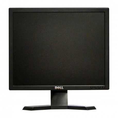 Monitor 17 inch LCD DELL E170S Black, panou Grad B, picior grad B