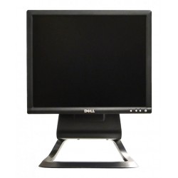 Monitor 17 inch LCD DELL 1706FP, Silver & Black