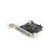 Adaptor slot PCI-e - 4 x USB Port