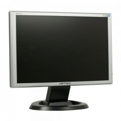 Monitor 19 inch LCD HANNS.G HW191D, Silver & Black