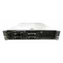 Server DELL PowerEdge R710, Rackabil 2U, 2 Procesoare Intel Six Core Xeon X5680 3.33 GHz, 48 GB DDR3 ECC Reg, 4 bay-uri 3.5