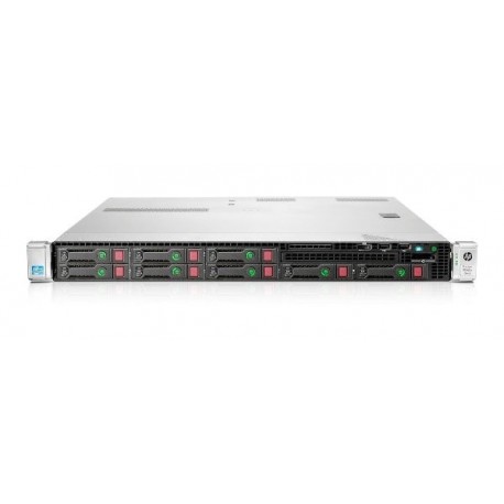 Server HP ProLiant DL360e G8, Rackabil 1U, 2 Procesoare Intel Octa Core Xeon E5-2450L 1.8 GHz, 64 GB DDR3 ECC, 8 bay-uri 2.5