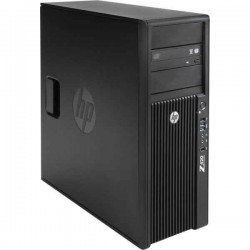 Workstation HP Z420 Tower, Intel Quad Core Xeon E5-1620 3.6 GHz, 32 GB DDR3 ECC, 1 TB HDD SATA NOU, DVD-ROM, nVidia Quadro